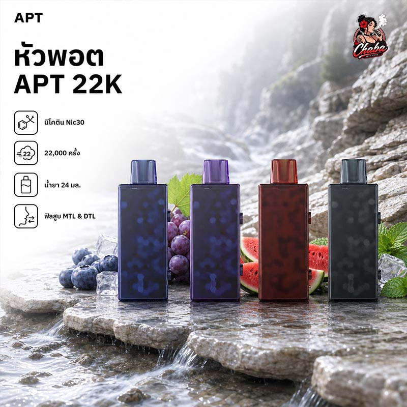หัว APT 22000 Puffs หน้าปก