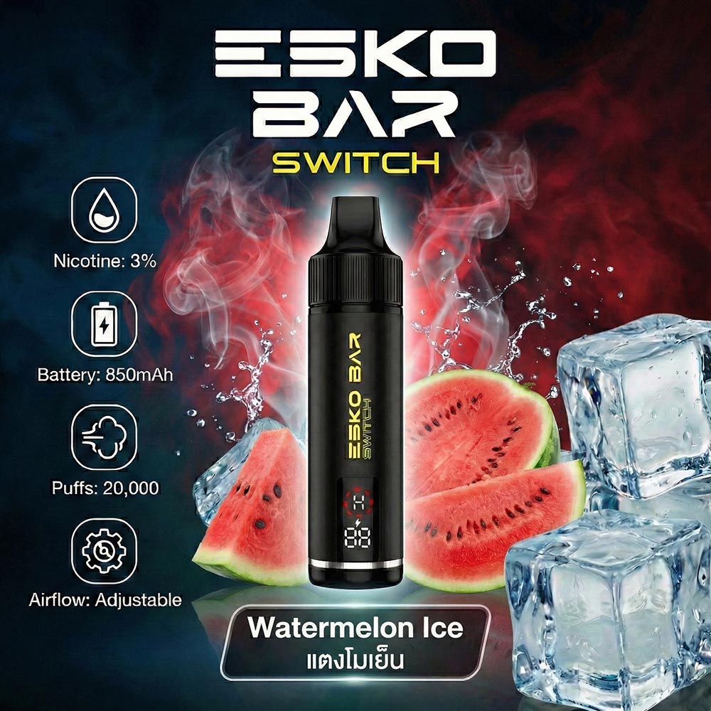 ESKOBAR Switch 20K Watermelon Ice — แตงโมเย็น