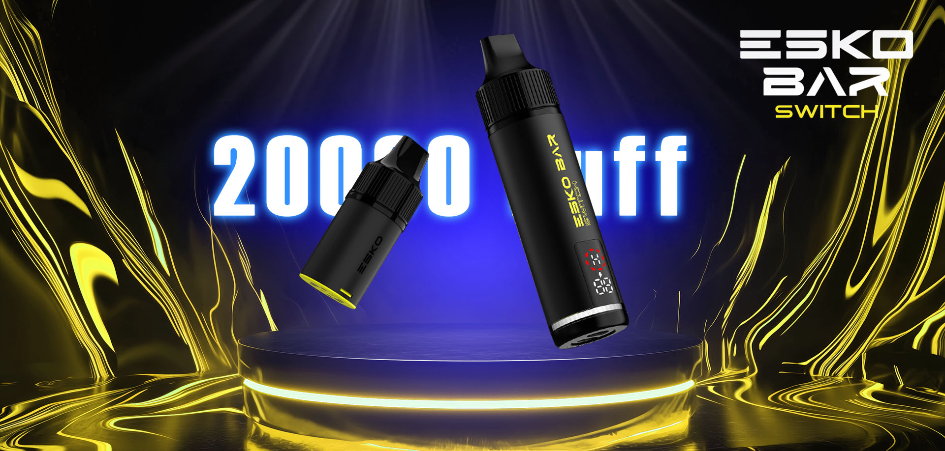 ESKOBAR Switch 20K Starter Kit ชุดเครื่องพร้อมหัวพอต 20000 คำ
