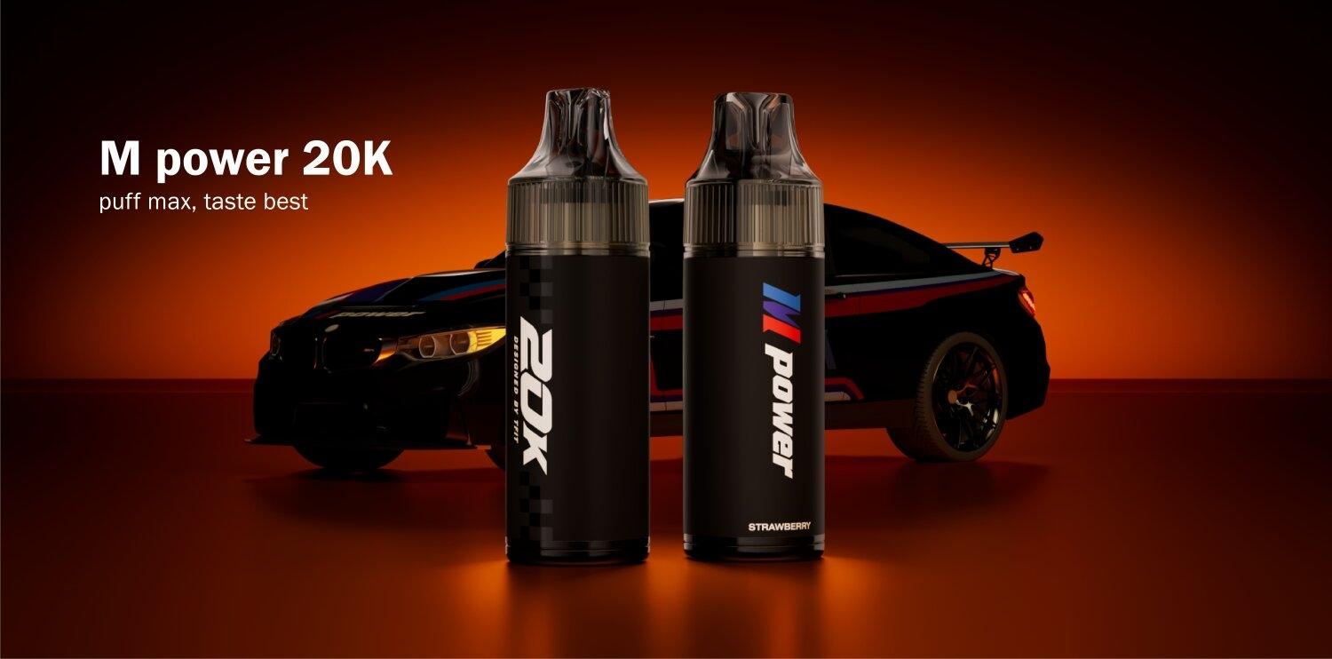 TFIT M Power 20K พอตใช้แล้วทิ้ง 20,000 คำ ปรับรูลมได้