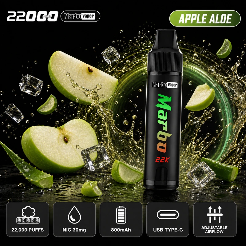 Marbo Vaper 22K Apple Aloe - แอปเปิ้ลว่านหางจระเข้