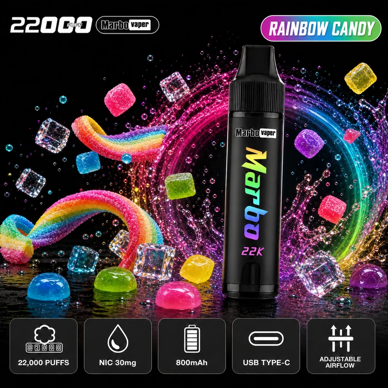 Marbo Vaper 22K Rainbow Candy - ลูกอมเรนโบว์