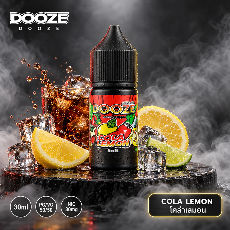 DOOZE Salt Nic Cola Lemon Nic30 กลิ่นโคล่าเลมอน