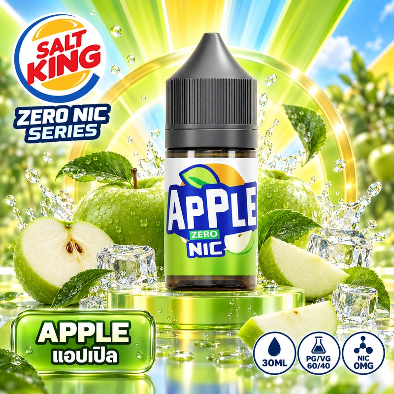 ZERO NIC SALTKING Apple แอปเปิ้ล