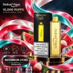 Dubai Vape 10000 Puffs กลิ่น Watermelon Lychee - แตงโมลิ้นจี่