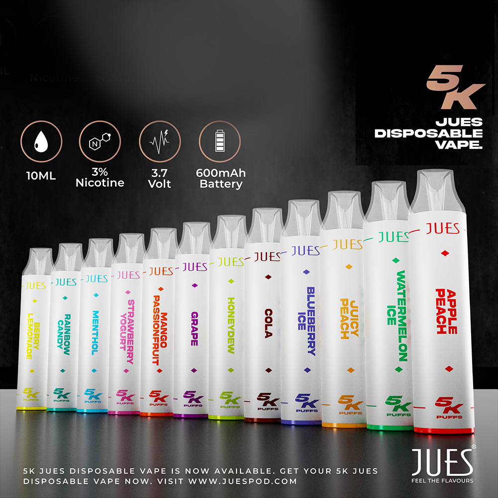 JUES 5000 Puffs พอตใช้แล้วทิ้ง ภาพสินค้า 4