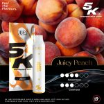 JUES 5000 Puffs กลิ่น Juicy Peach - ลูกพีช