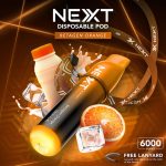 NEXT 6000 Puffs Betagen Orange บีทาเก้นรสส้ม