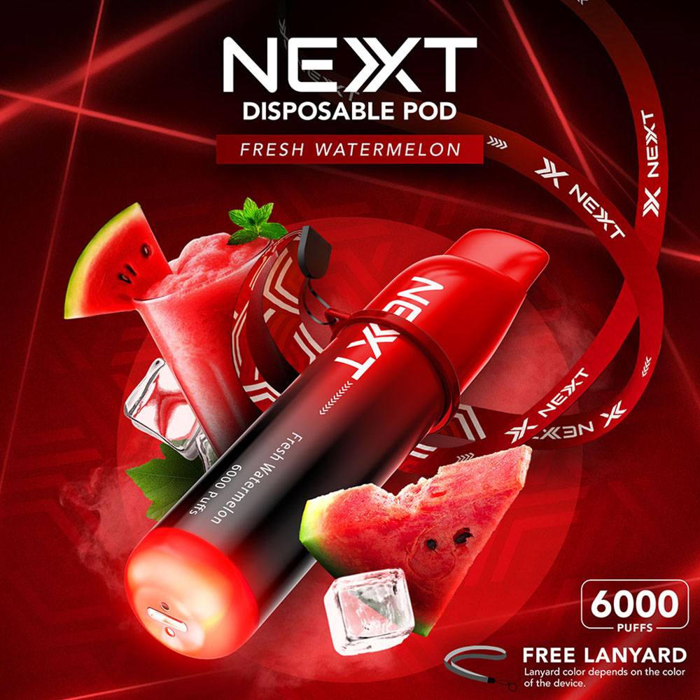 NEXT 6000 Puffs Fresh Watermelon แตงโมสด