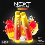 NEXT 6000 Puffs Fruity Pop ไอศกรีมผลไม้