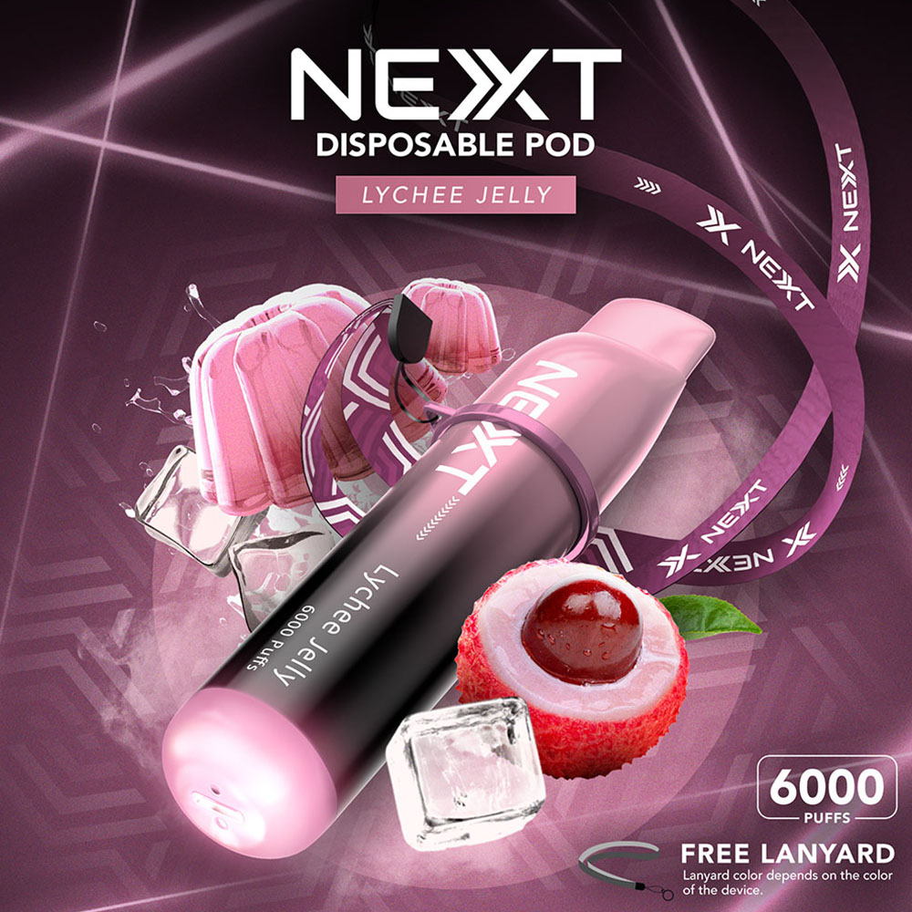 NEXT 6000 Puffs Lychee Jelly เยลลี่ลิ้นจี่