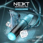 NEXT 6000 Puffs Mineral Water น้ำแร่