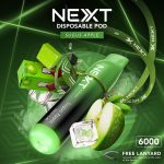 NEXT 6000 Puffs Sugus Apple ซูกัสแอปเปิล