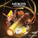 NEXT 6000 Puffs Cola Lemon โคล่าเลมอน