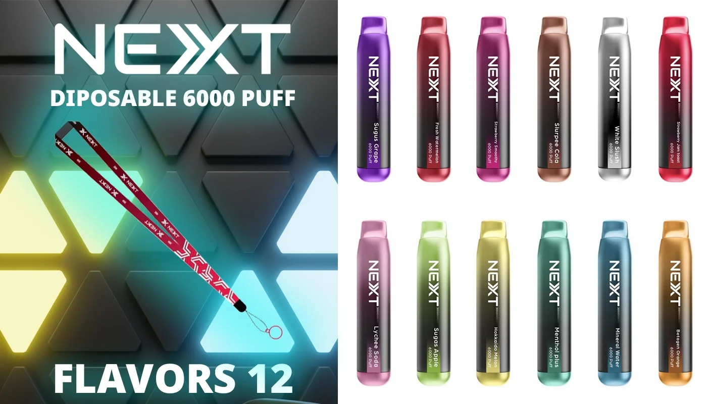 NEXT 6000 Puffs อินโฟการใช้งาน