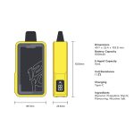 VMC 12000 Puffs หน้าจอและตัวเครื่อง