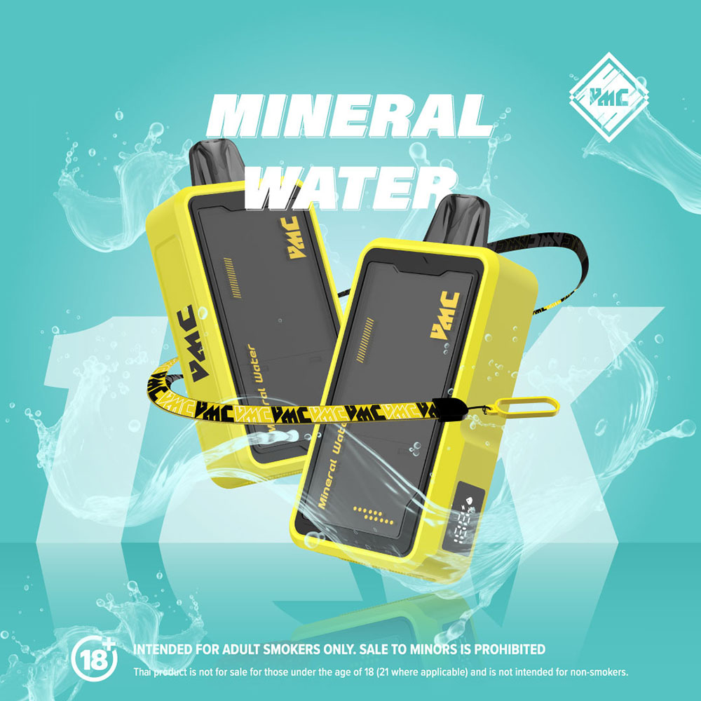 VMC 12000 Puffs Mineral Water น้ำแร่