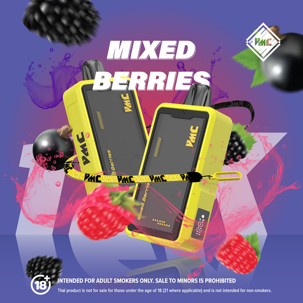 VMC 12000 Puffs Mixed Berries มิกซ์เบอร์รี่