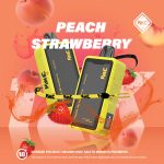 VMC 12000 Puffs Peach Strawberry พีชสตรอว์เบอร์รี่
