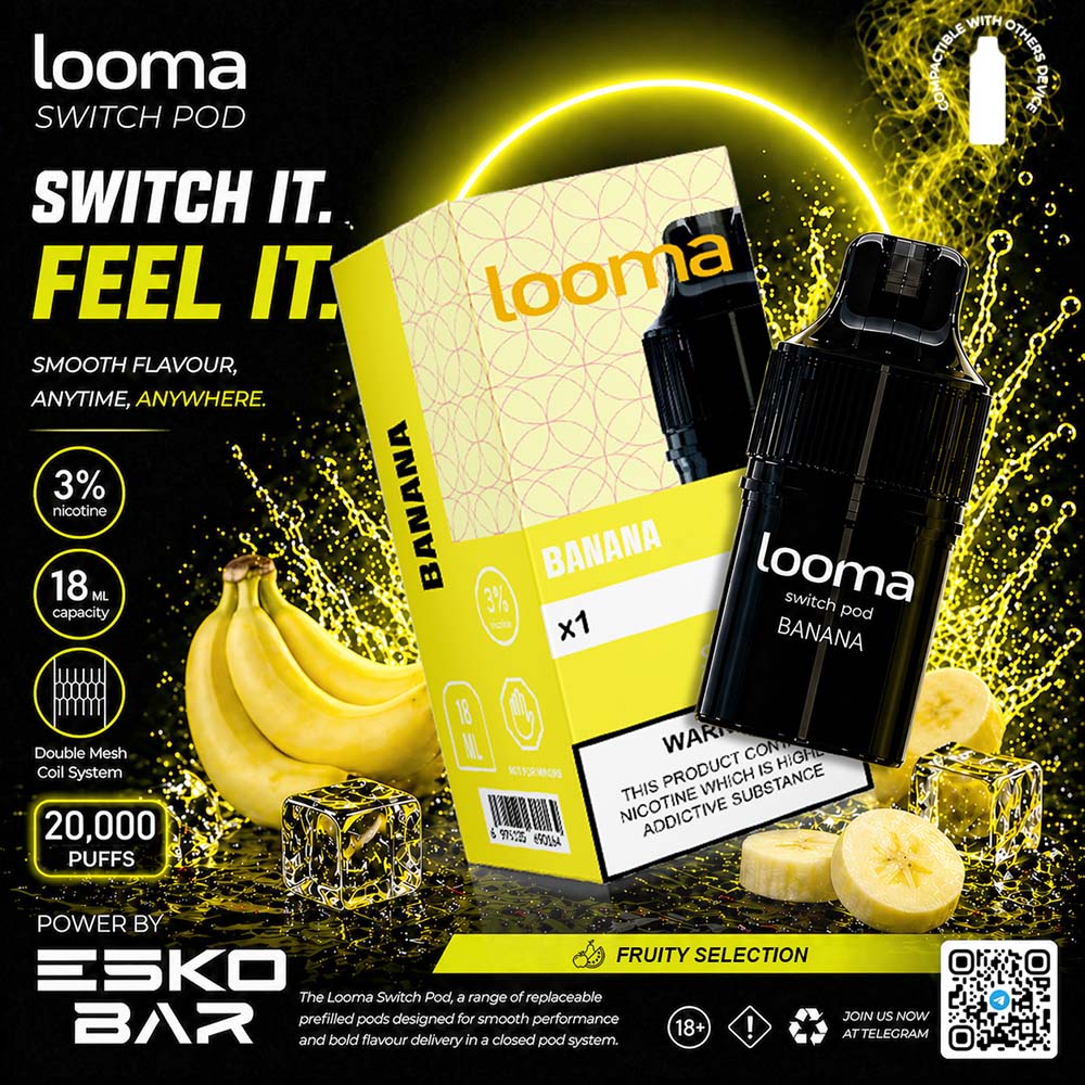 Looma Switch Pod 20K Banana - กล้วย