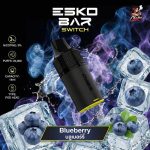 หัวพอต ESKOBAR Switch 20000 Puffs รส Blueberry บลูเบอร์รี่