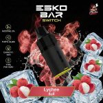 หัวพอต ESKOBAR Switch 20000 Puffs รส Lychee ลิ้นจี่