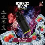 หัวพอต ESKOBAR Switch 20000 Puffs รส Mix Berry มิกซ์เบอร์รี่