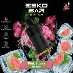 หัวพอต ESKOBAR Switch 20000 Puffs รส Pink Guava ฝรั่งชมพู