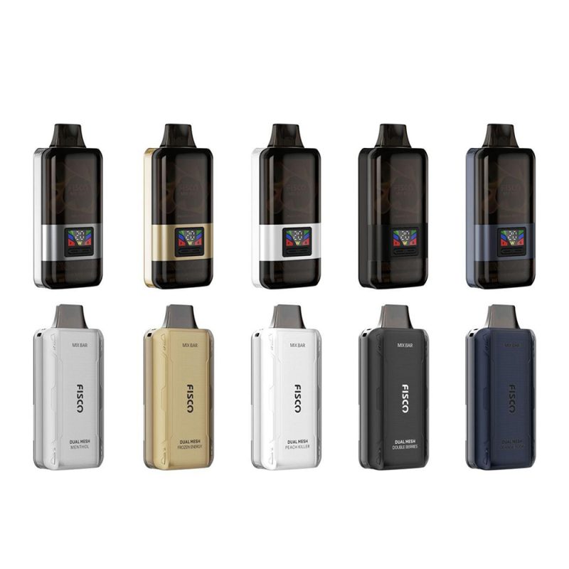 Fisco Mix Bar 16K พอตใช้แล้วทิ้งปรับวัตต์ 9W ถึง 20W