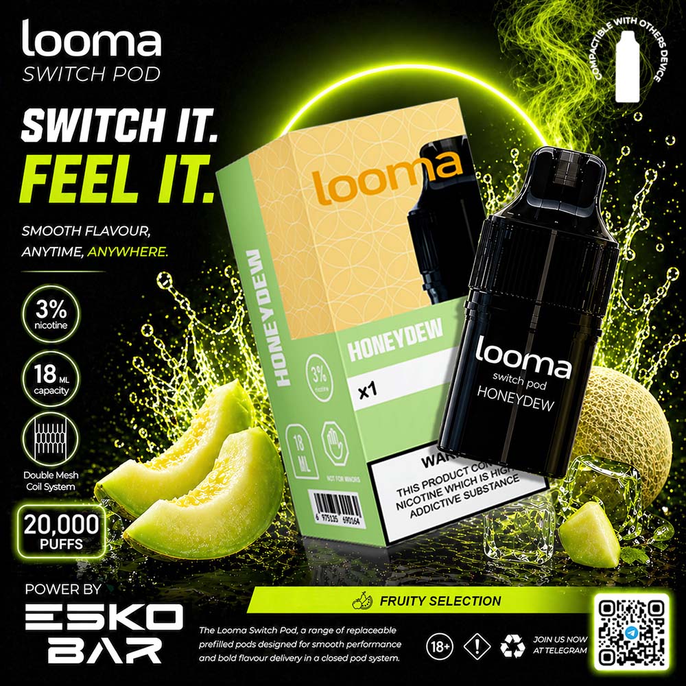Looma Switch Pod 20K Honeydew - เมล่อน