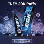 INFY 20K Puffs เป็นพอตใช้แล้วทิ้งชาร์จได้ที่เหมาะกับคนอยากได้เครื่องเดียวใช้งานยาว