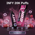 INFY 20K Puffs เป็นพอตใช้แล้วทิ้งชาร์จได้ที่เหมาะกับคนอยากได้เครื่องเดียวใช้งานยาว