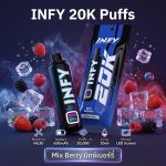 INFY 20K Puffs เป็นพอตใช้แล้วทิ้งชาร์จได้ที่เหมาะกับคนอยากได้เครื่องเดียวใช้งานยาว