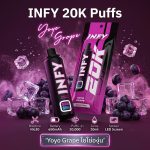 INFY 20K Puffs เป็นพอตใช้แล้วทิ้งชาร์จได้ที่เหมาะกับคนอยากได้เครื่องเดียวใช้งานยาว