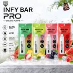 INFY BAR PRO 20000 Puffs พอตใช้แล้วทิ้ง จอ LED ปรับรูลม