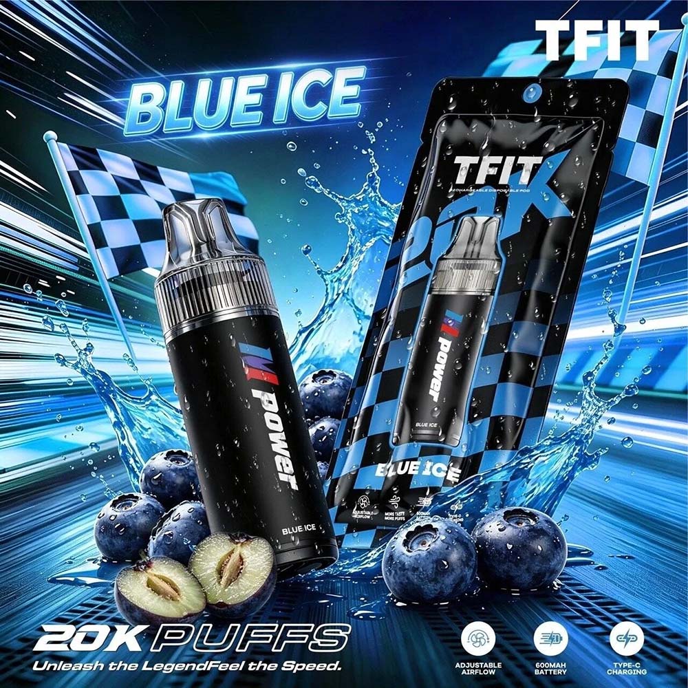 TFIT M Power 20K พอตใช้แล้วทิ้ง 20,000 คำ ปรับรูลมได้