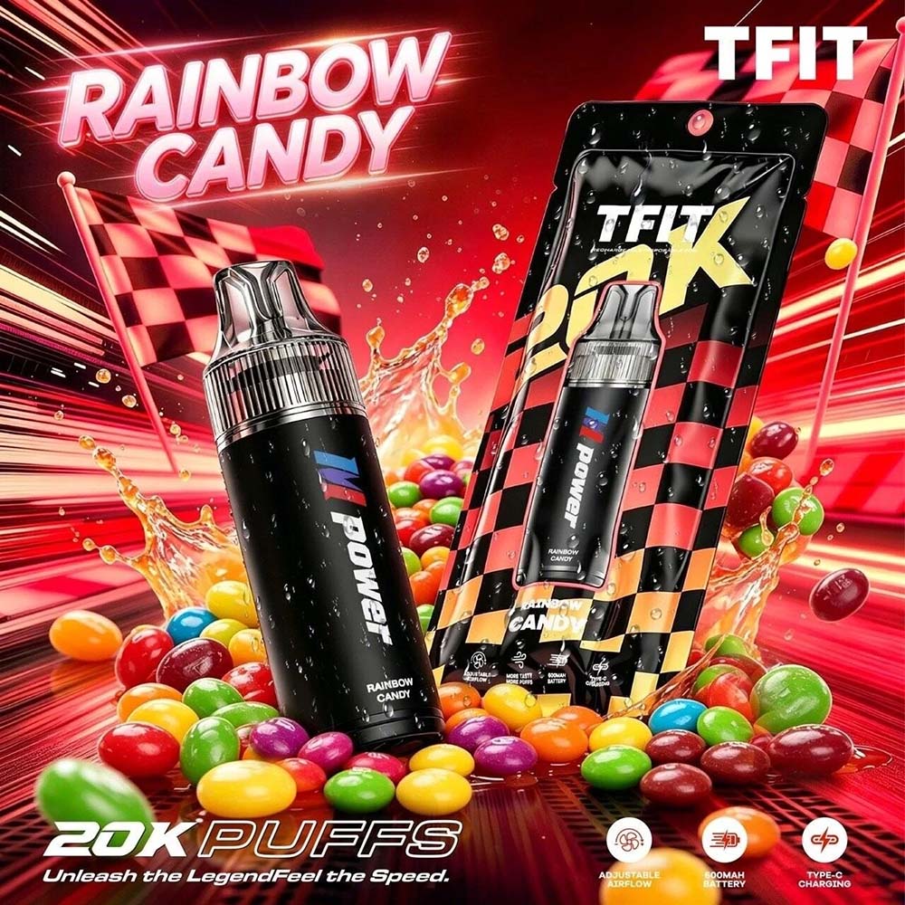 TFIT M Power 20K พอตใช้แล้วทิ้ง 20,000 คำ ปรับรูลมได้