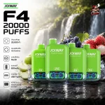 JOIWAY F4 20000 Puffs พอต 2 กลิ่นในเครื่องเดียว หมุนเปลี่ยนรสได้