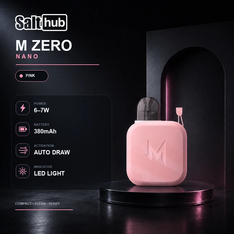 M ZERO NANO Close System Pod สี Pink สีชมพู