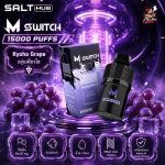 หัวพอต M Switch 15000 Puffs Kyoho Grape - องุ่นเคียวโฮ