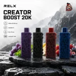 หัว Relx Creator Boost 20k หน้าปก