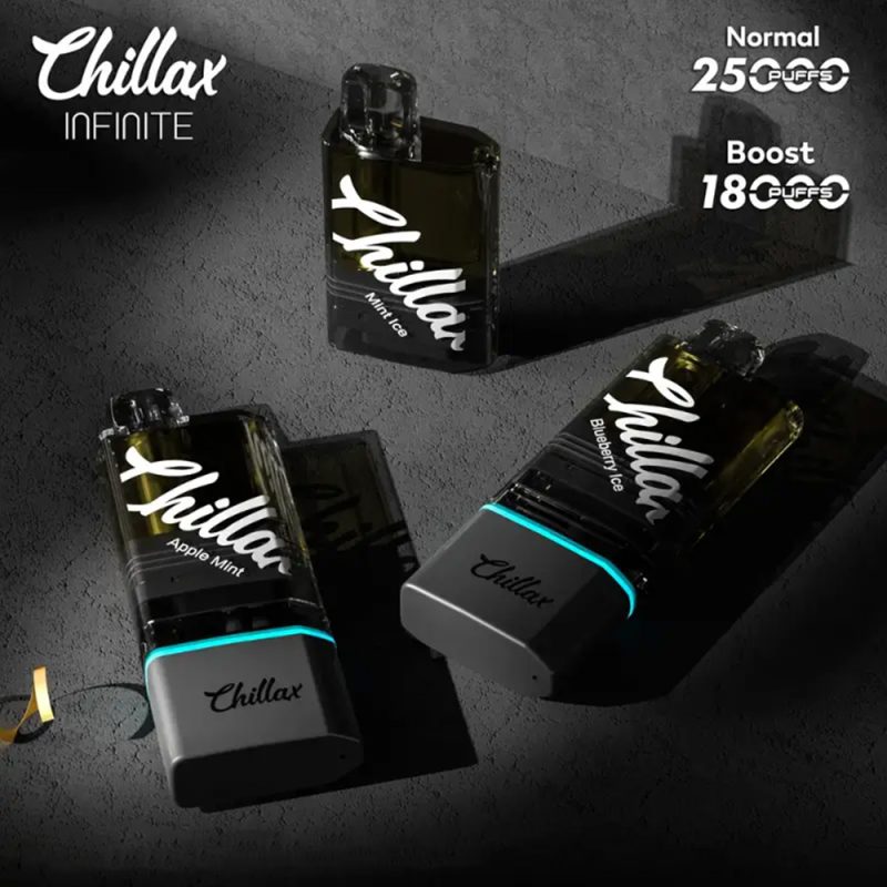 Chillax Infinite Pod 25000 Puffs หัวพอตพร้อมน้ำยา Dual Mesh