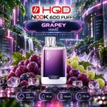 HQD Nook 600 Puffs กลิ่น Grapey เกรปปี้