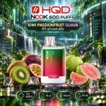 HQD Nook 600 Puffs กลิ่น Kiwi Passionfruit Guava กีวี เสาวรส ฝรั่ง