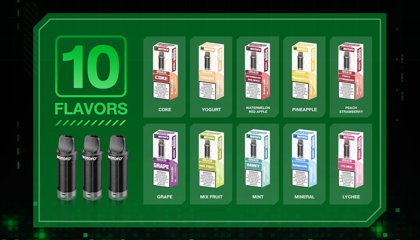 WOTOFO NEXPOD STICK 5000 Puffs พอตเปลี่ยนหัวได้ ภาพที่ 1