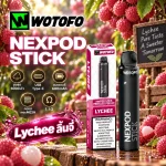 WOTOFO NEXPOD STICK 5000 Puffs กลิ่น Lychee ลิ้นจี่