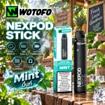 WOTOFO NEXPOD STICK 5000 Puffs กลิ่น Mint มิ้นท์