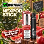 WOTOFO NEXPOD STICK 5000 Puffs กลิ่น Watermelon Red Apple แตงโมแอปเปิ้ลแดง