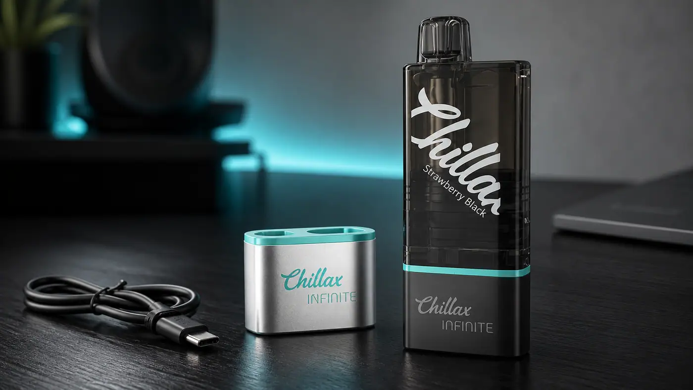 แบตเตอรี่ Chillax Infinite 600mAh พร้อมสายชาร์จ USB Type-C