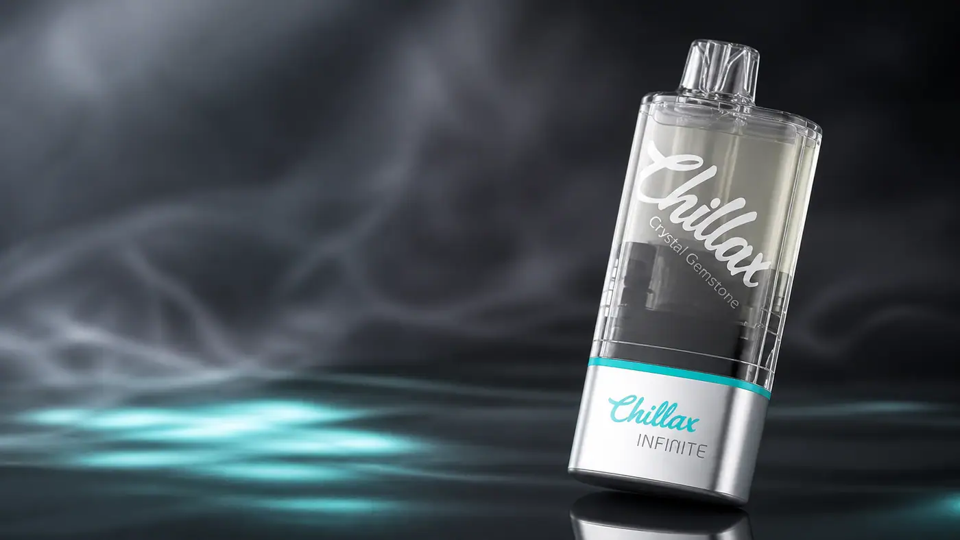 หัวใส Chillax Infinite 25000 สำหรับมองระดับน้ำยาที่เหลือ